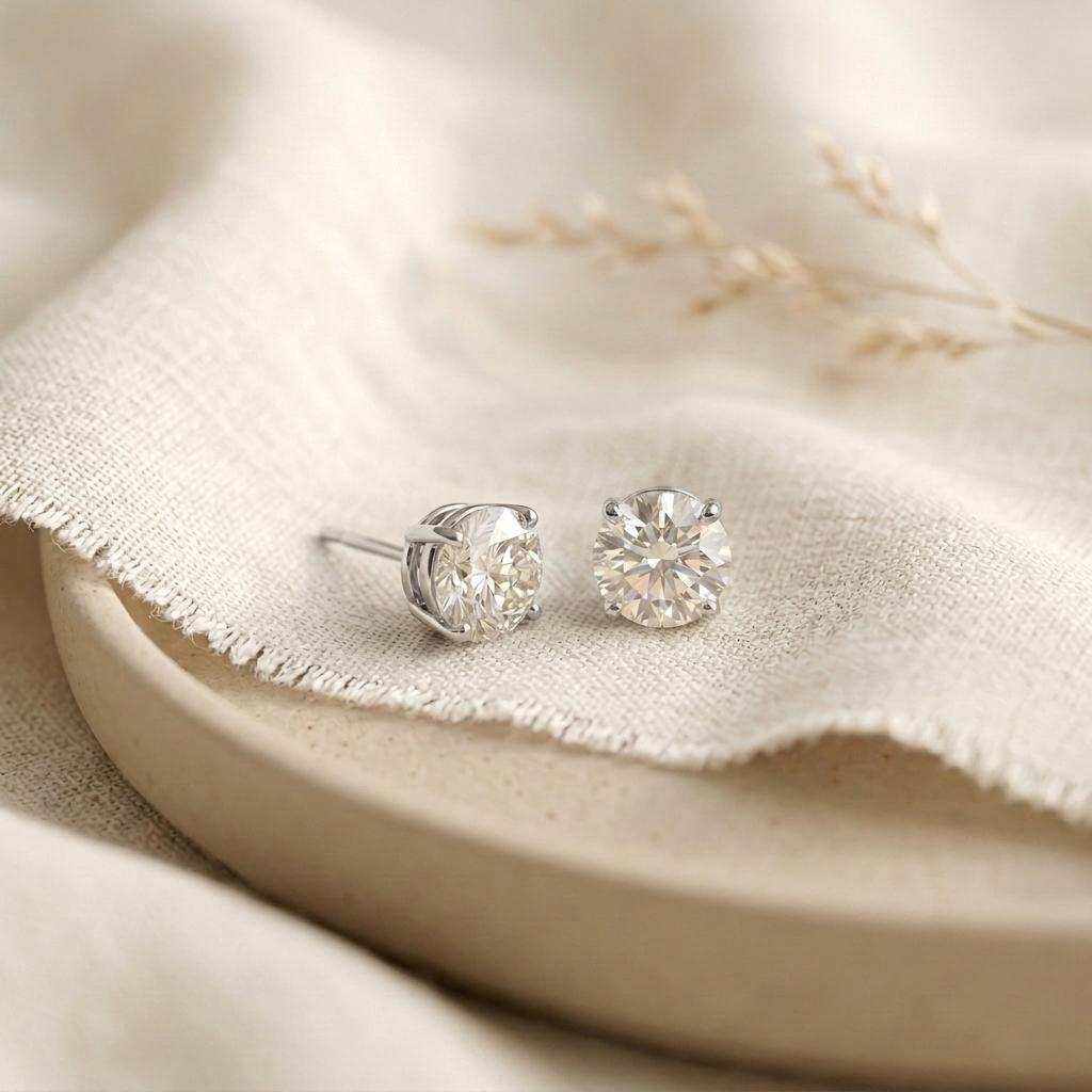 7 Days of Sparkle Silver Set – Style 8 silver earrings
