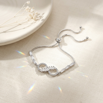 Crystal Infinity Bracelet